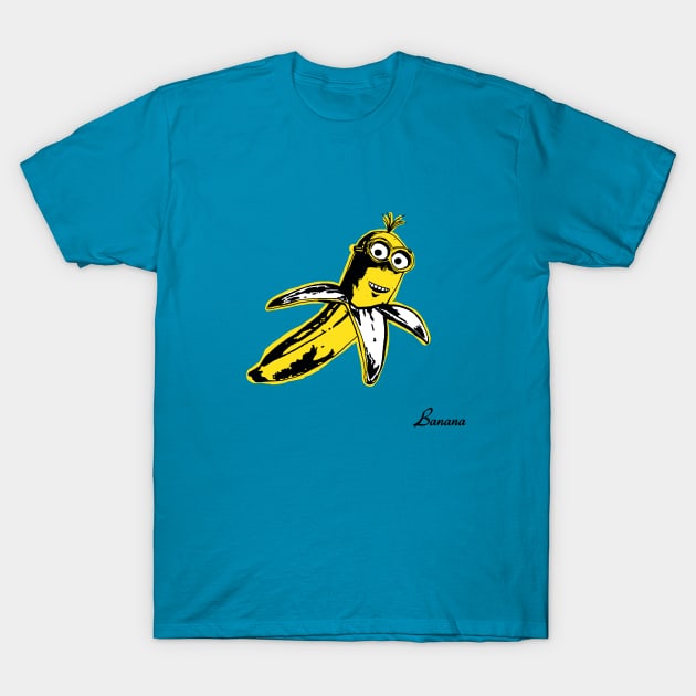 Banana T-Shirt by Pixelmania